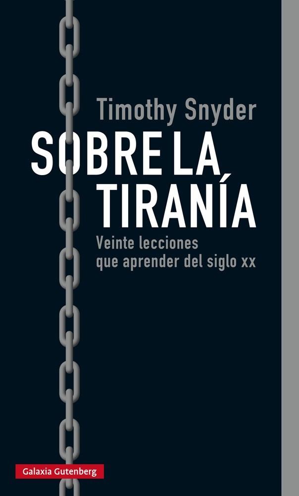 Sobre la tiranía | 9788416734979 | Timothy Snyder