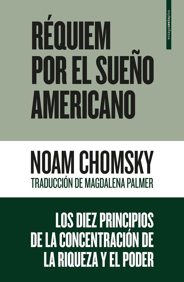 Réquiem por el sueño americano | 9788416677504 | Noam Chomsky