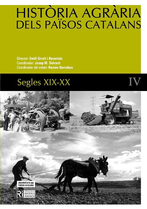 Història agrària dels Països Catalans Vol. IV | 9788447530779 | Garrabou, Ramon / Salrach, Josep M. / Giralt i Raventós, Emili