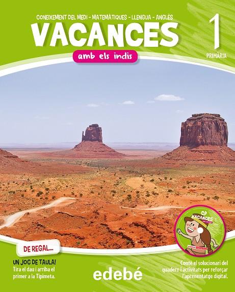 Vacances amb els indis 1r primària | 9788468309989 | Edebé, Obra Colectiva