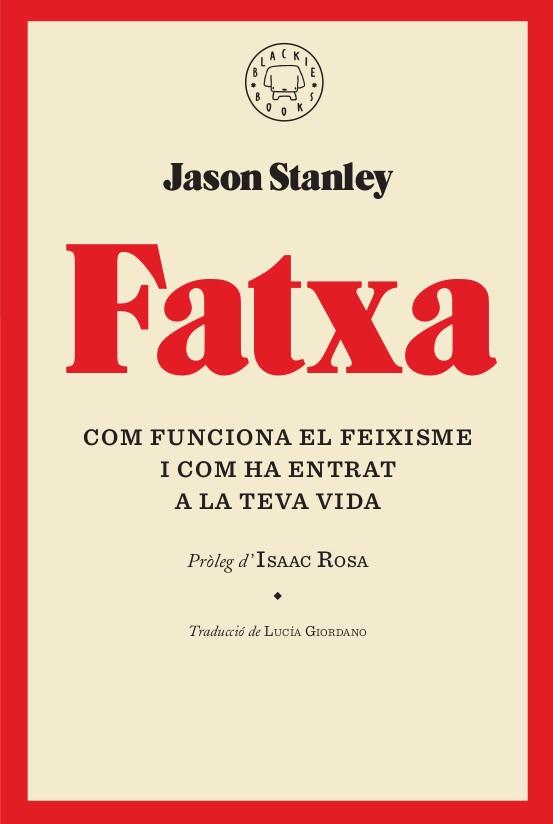 Fatxa | 9788417552268 | Jason Stanley