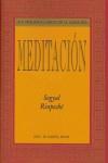 Meditación | 9788476515587 | RINPOCHE, SOGYAL