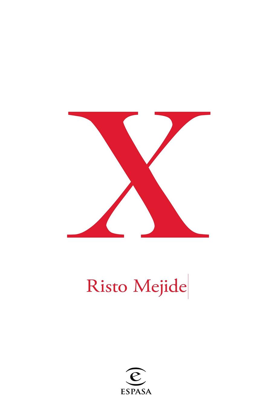 X (Risto Mejide) | 9788467047431 | Risto mejide