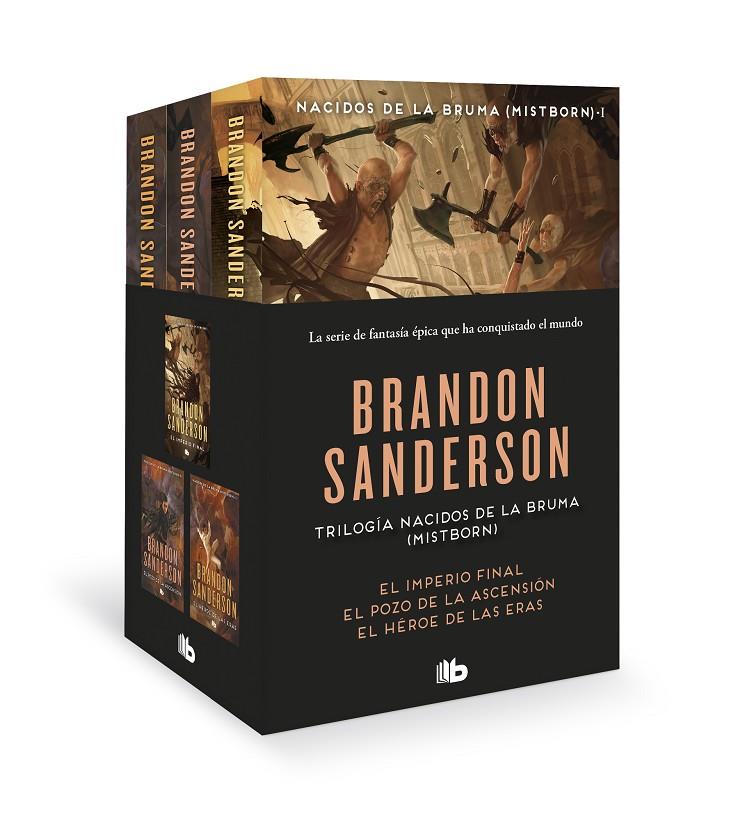 Trilogía Nacidos de la bruma [Mistborn] (pack con: El imperio final | El Pozo de | 9788413143187 | Sanderson, Brandon