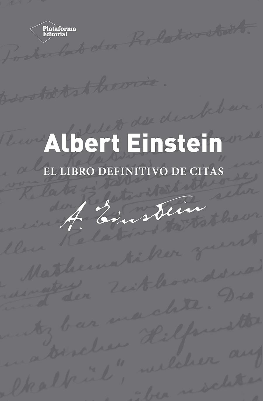 El libro definitivo de citas | 9788416620005 | Albert Einstein