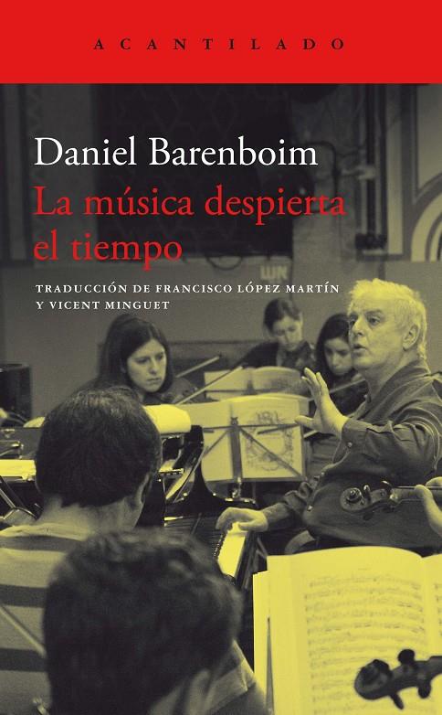 La música despierta el tiempo | 9788419036476 | Barenboim, Daniel