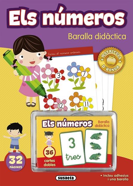 Els números (baralla didàctica) | 9788467746686 | Susaeta, Equip