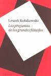 Las preguntas de los grandes filósofos | 9788493534561 | Leszek Kolakowski