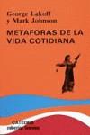 Metáforas de la vida cotidiana | 9788437606330 | Johnson, Mark / Lakoff, George