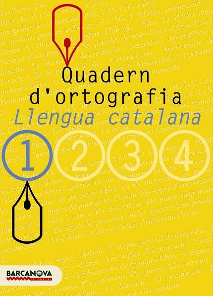 Quadern d ortografia 1 ESO. Llengua catalana | 9788448917104 | Clota Garcia, Dolors / Guillamon Villalba, Carme