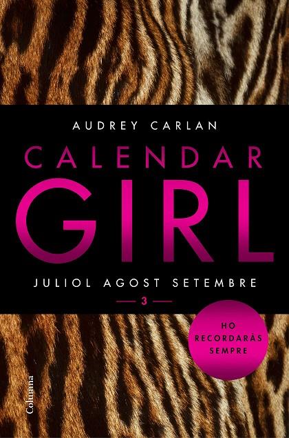 Calendar Girl 3 CAT | 9788466421249 | Audrey Carlan