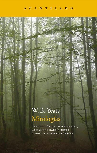 Mitologías | 9788415277552 | W. B. Yeats