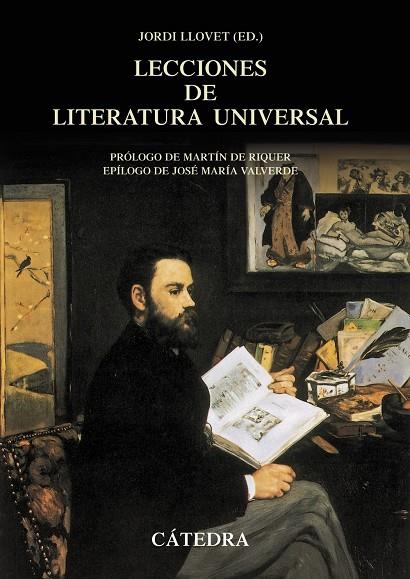 Lecciones de literatura universal | 9788437629926 | Llovet, Jordi