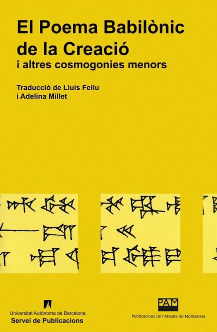 El Poema Babilònic de la Creació i altres cosmogonies menors | 9788484156383 | Feliu Mateu, Lluis