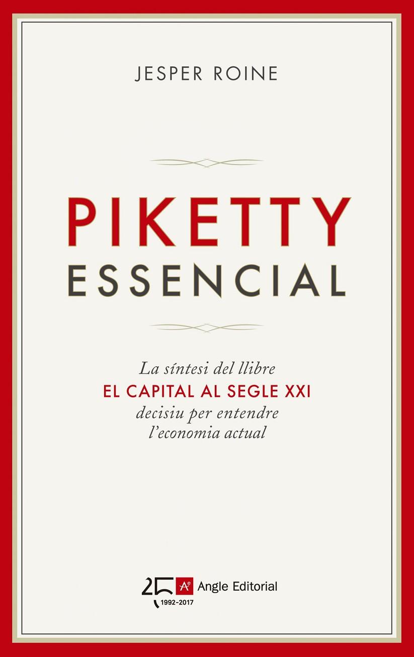 Piketty essencial CAT | 9788415307693 | Jesper Roine